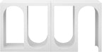 Bookshelf, Modular Storage Shelves Entryway Console Table Organizer - Image 6