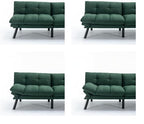 GDFStudio Hayezc Loveseat Sofa, Convertible Sofa Bed, 2-in-1 Folding Modern - Image 7