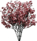 Mandy's 6 Bundles Artificial Mauve Baby’s Breath Flowers by Mandys