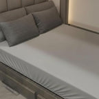 Stretchy Twin Fitted Sheet for 4 Inch Low Profile Mattress - Image 4