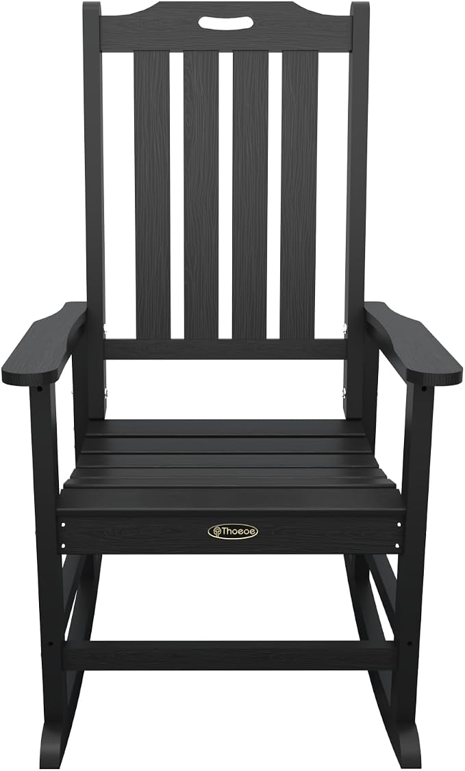 THOEOE Oversized Rocking Chair, Outdoor Rocking Chair - Image 8