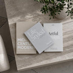 3 PCS Faux Decorative Books for Home Decor-Coffee Table Books Decor-Aesthetic Fake/Faux Books for Decoration,libros Decoration for Coffee Table, Shelf Accessories (MID-Botanical Life Styled) - Image 7