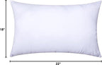 MIULEE 18x22 Inch Throw Pillow Insert - Image 8