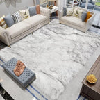 Latepis Large Rug for Living Room Rugs 6.7x10 White by Latepis