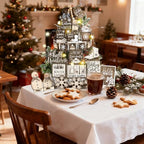 Shellwei 23 Pcs Winter Tiered Tray Decor, Hello Winter Snowman Signs - Image 4