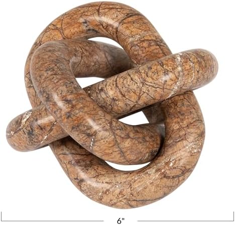 Bloomingville Marble Chain Link, Brown - Image 2