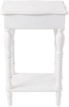 Sunshine Megastore Carved White Side Table - Image 5