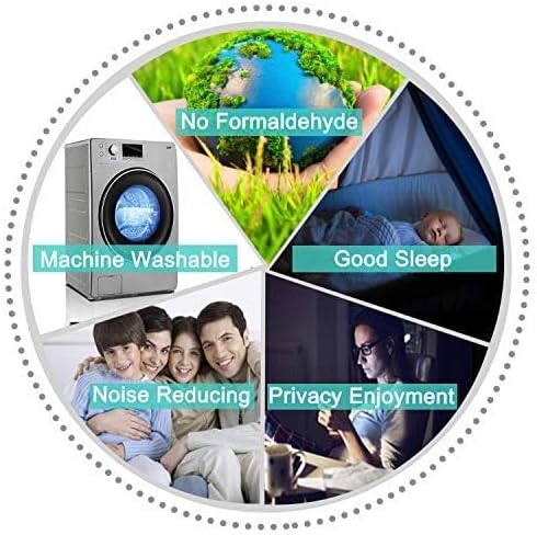 Yakamok Pink Room Darkening Curtains 84 inch Sliding Door Drapes | 1 Extra-wide - Image 7