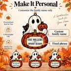 Halloween Decor, Halloween Ornaments for Tree, Personalized Family Ornament - Image 3