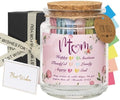 Emotional Bible Verse Jar for Mom-Mom Birthday Gifts from Daughters Sons by Qunrwe