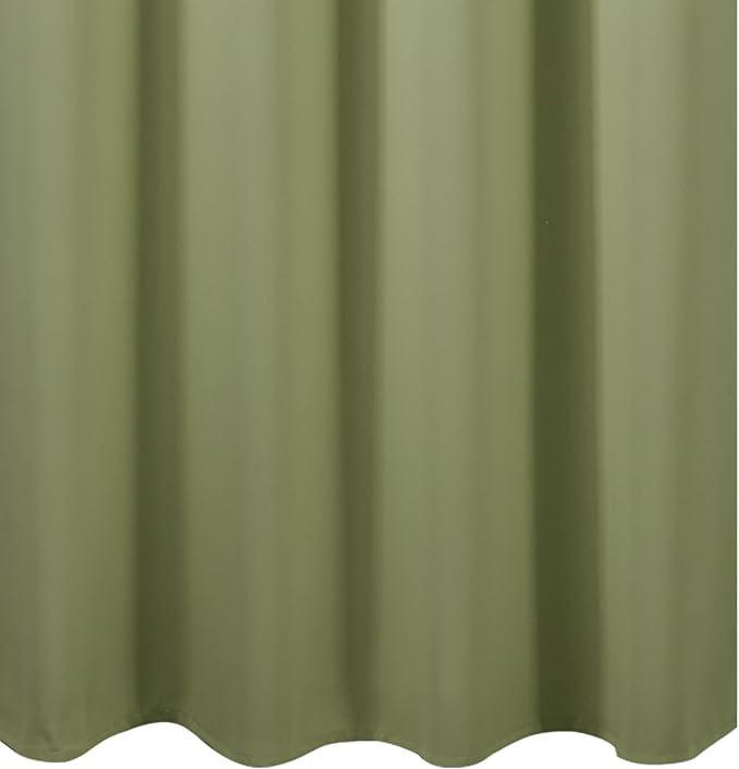 Sage Green Thermal Blackout Curtains/52 x 45 Inch/Set of 2 Panels Room - Image 8