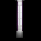 Purple Blackout Curtains 34 x 54 Inch Length/Set of 2 Curtain Panels/Thermal - Image 3