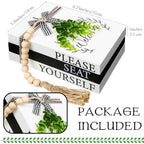 Capoda 3 Pcs Decorative Books for Home Decor, Welcome - Image 2