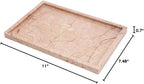 Real Luxurious Natural Marble Vanity Tray Genuine Marble Storage Tray - Image 9
