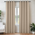 Joydeco Blackout Curtains 120 Inch Length 2 Panels Set, Thermal Insulated Long by JOYDECO