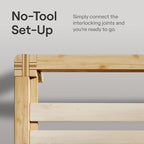 Nectar Bamboo Platform Bed Frame & Headboard - Image 6