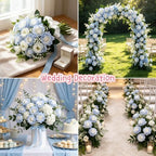 Kimura's Cabin 12pcs Real Touch Roses Artificial Flowers Lifelike Rose,Blue - Image 5