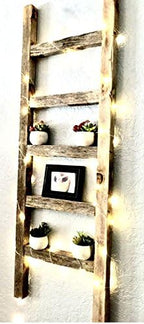 BARNWOODUSA Rustic Decorative Ladder - Image 4