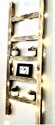 BARNWOODUSA Rustic Decorative Ladder - Image 4