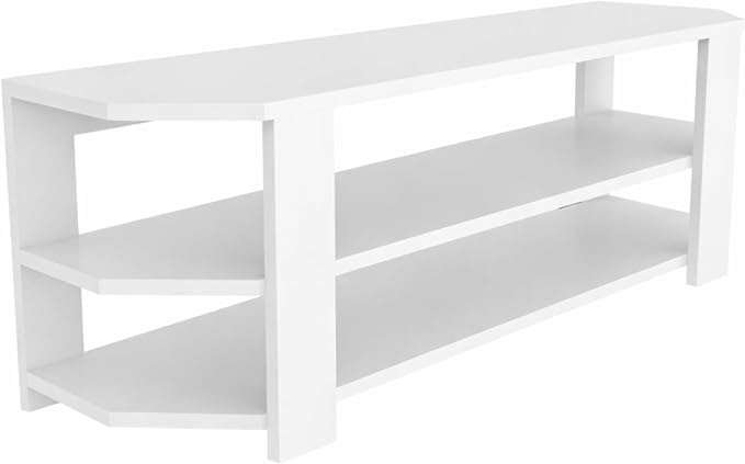 Decorotika Rita Corner TV Stand, Modern Entertainment Center - Image 2