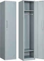 Metal Locker for Home, Dressing Room, Lockable Locker Cabinet by Anxxsu