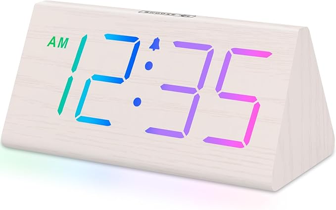 DreamSky Wooden Digital Alarm Clock by DreamSky