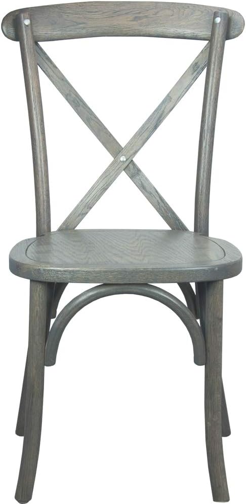 EMMA + OLIVER 2-Pack Wooden X-Back Dining Chair - Image 6