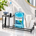Toothbrush Holders Toothpaste Organizer Bathroom Accessories, Black by Heagoale