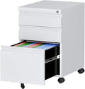 Letaya 3 Drawer Mobile File Cabinet by LetayaMetalCabinets