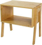 KKTONER Modern Bamboo Nightstands End Tables Bedroom by KKTONER