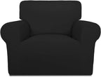 PureFit Super Stretch Chair Covers Fleece Couch Covers by PureFit