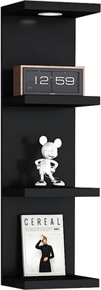 LitaEther Versatile 4 Tier Wall Shelf Unit, Display Floating Shelf by Shopnow