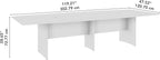 Bush Business Furniture 120-inch Office Conference Table - Image 3