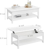 Panana Lift Top Coffee Table - Image 3