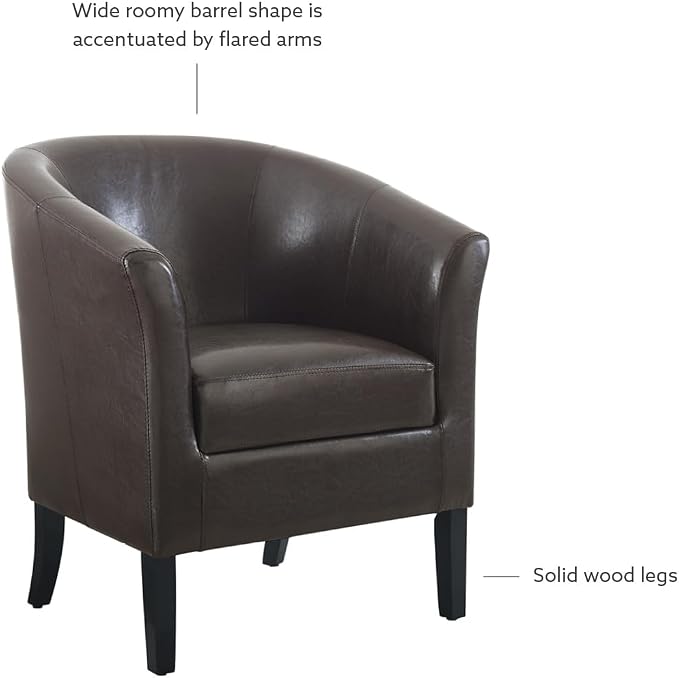 Linon Home Dcor Linon Home Decor Simon Club Chair - Image 5
