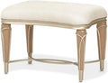 MICHAEL AMINI Villa Cherie Ottoman by Michael+Amini