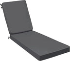 AAAAAcessories Outdoor Chaise Lounge Cushions, Fade-Resistant, Waterproof Patio by AAAAAcessories