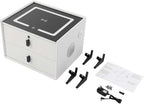 Smart Nightstand with Charging Station, Adjustable LED, USB Ports, Fingerprint - Image 9