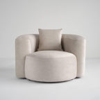 Acanva Luxury Modern Tight Curved Back Velvet Sofa, Minimalist Style Comfy Couch - Image 7