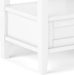 SIMPLIHOME Warm Shaker Solid Wood 20 inch Wide Transitional-Style End Tables in - Image 6