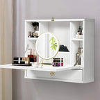 WATERJOY Small Wall Foldable Hideaway Storage Cabinets - Image 9