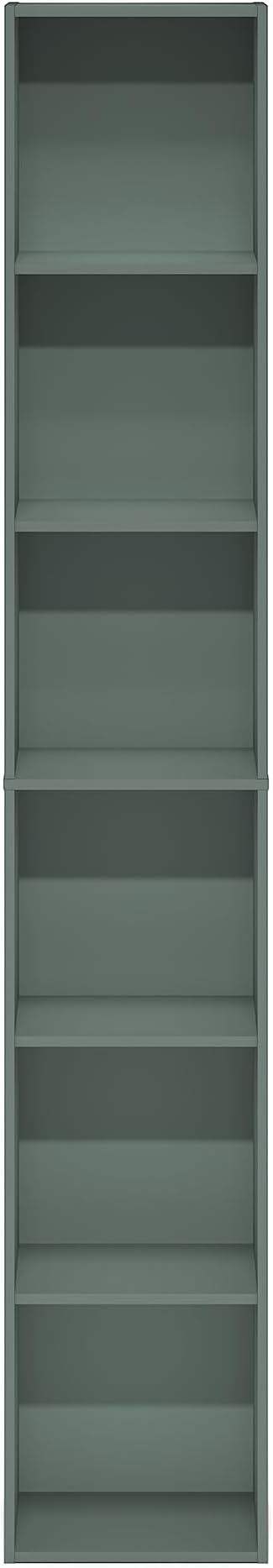 Furinno LUDER Book Shelf, 6-Tier Tall Modern Bookshelf, Bookcase - Image 7