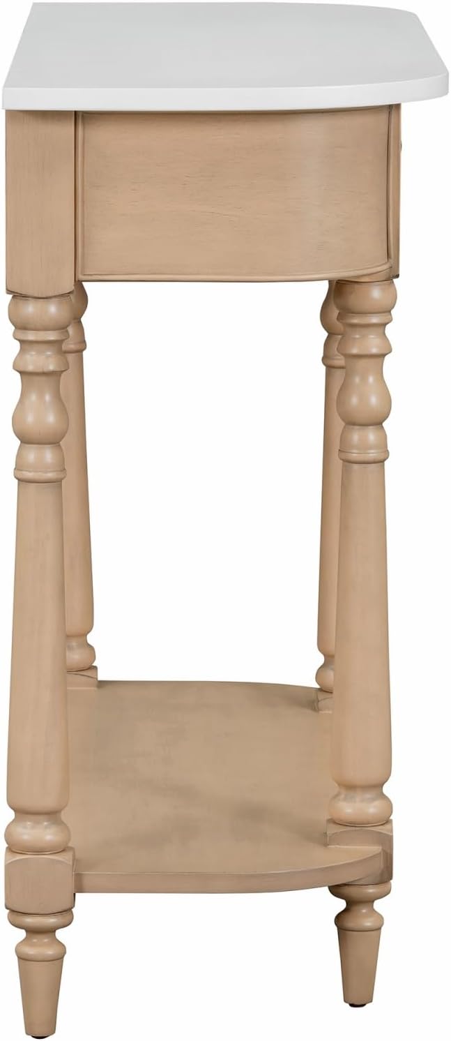 Retro Curved Console Table - Image 9