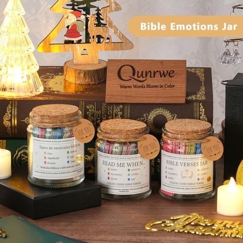 Bible Verses in a Jar(KJV),Religious Gifts for Women Men Teen Girls Kids - Image 3
