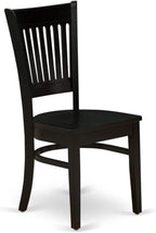 East West Furniture VAC-BLK-W Vancouver Dining Room Chairs by EastWestFurniture