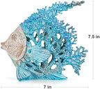VVGIFTS Beach Coastal Coral Reef Angelfish Home Office Bathroom Decor Gift - Image 7