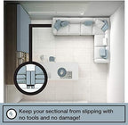 Couch Clamp Sectional Connectors – Keep Cushions from Sliding, Easy Install - Image 3