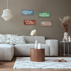 4 Pieces Bible Verses Wall Decor Rustic Wooden Christian Signs Farmhouse Religious Decor for Home Motivational Prayer Wall Art for Living Room Office Bedroom Bathroom(Rustic,10x4") - Image 7