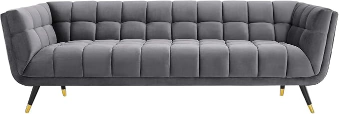 Modway Adept Contemporary Mid-Century Modern Performance Velvet Upholstered - Image 4