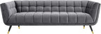 Modway Adept Contemporary Mid-Century Modern Performance Velvet Upholstered - Image 4